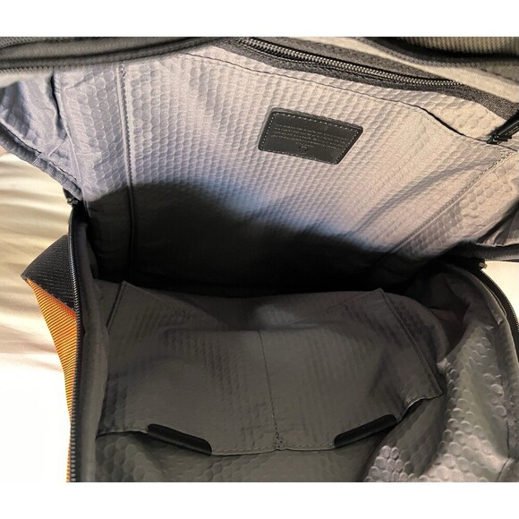 Tumi Alpha Bravo Essential Backpack Orange Travel Essential Business Work - Picture 4 of 16